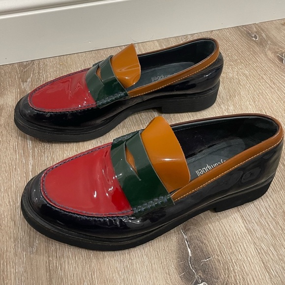 Jeffrey Campbell Shoes - Jeffrey Campbell Lenna Penny Loafers Colorful